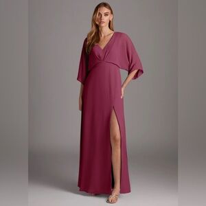 Azazie Rebecca Mulberry Bridesmaid Dress
